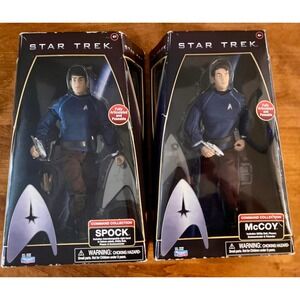 Star Trek Command Collection Spock & McCoy Bundle Action Figures New In Box